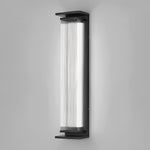 Creative Strip Waterproof Black Modern LED Wall Lamp Outdoor Wall Lights - Lamp Outdoor