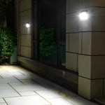 Rectangular Waterproof LED Motion Sensor Solar Wall Lights Outdoor Wall Lamp - Lamp Outdoor