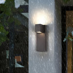 Square Waterproof LED Up and Down Lights Modern Outdoor Wall Lamp Wall Sconce Lighting - Lamp Outdoor