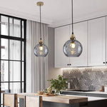 Water Ripple Glass Pendant Lights - Lamp Outdoor