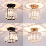 Stonel Modern Metal/Crystal Ceiling Light, 3 Colors - Lamp Outdoor