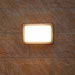 Square Outdoor Wall Light Minimalist LED Waterproof Ambient - Lamp Outdoor