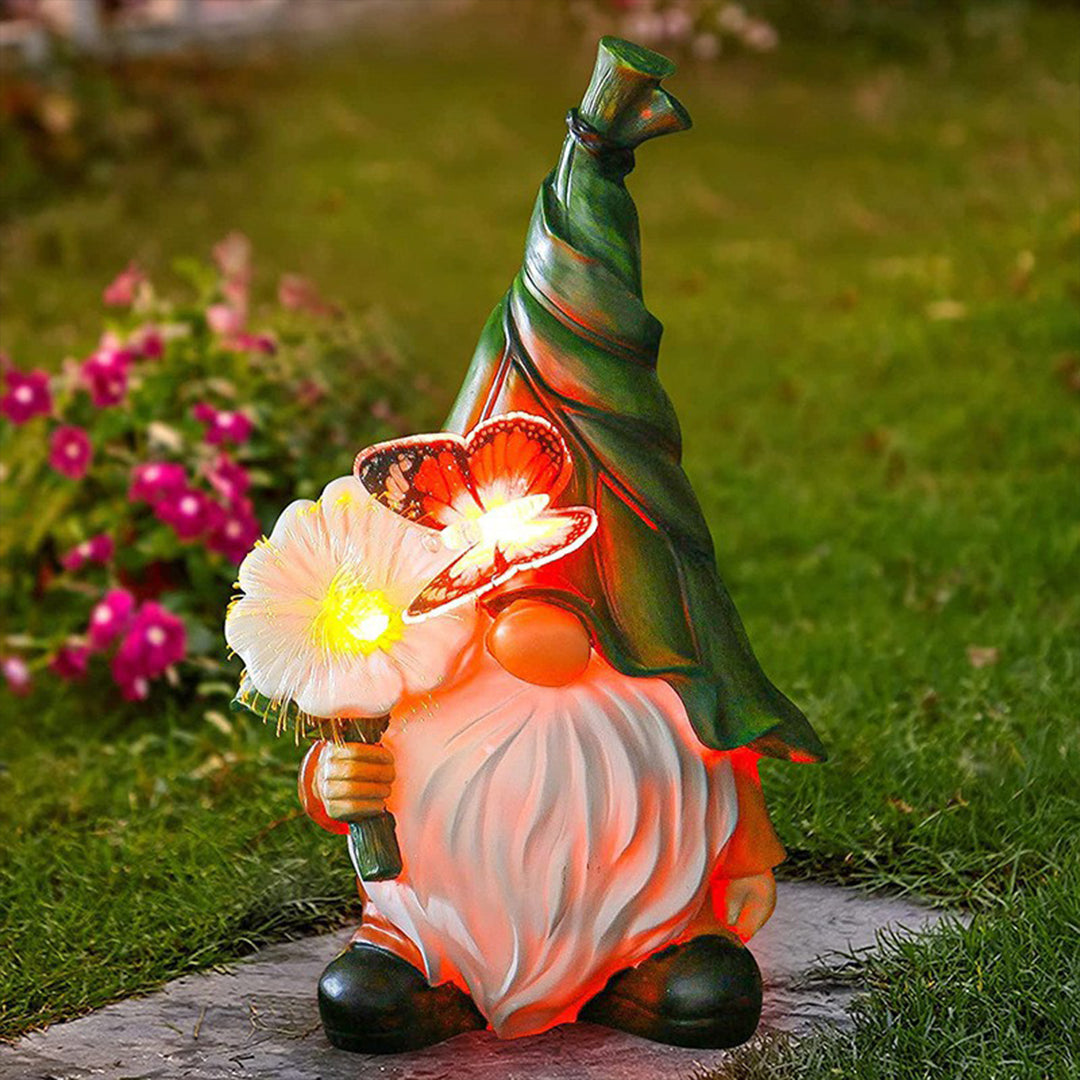 Resin Solar Gnomes Garden Lights - Lamp Outdoor