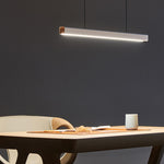 Orva Minimalist Classic Black & White Linear Pendant Light - Lamp Outdoor