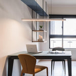 Orva Minimalist Classic Black & White Linear Pendant Light - Lamp Outdoor