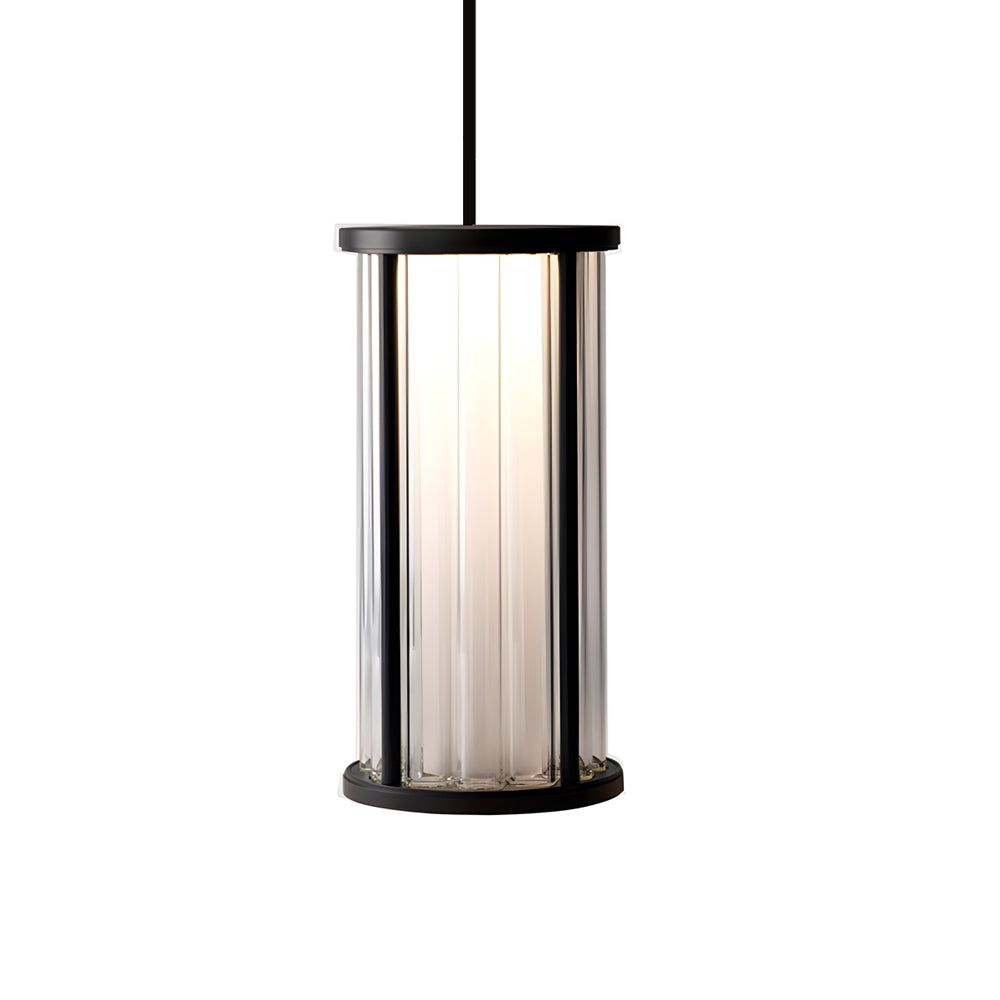 Cylinder Floor Lamp American Vintage Crystal - Lamp Outdoor