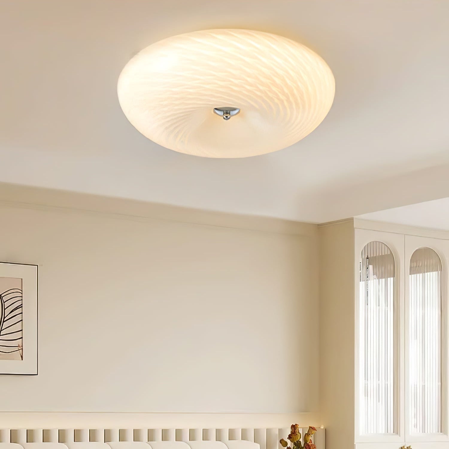 Whirlpool Glass Ceiling Light - Lamp Outdoor