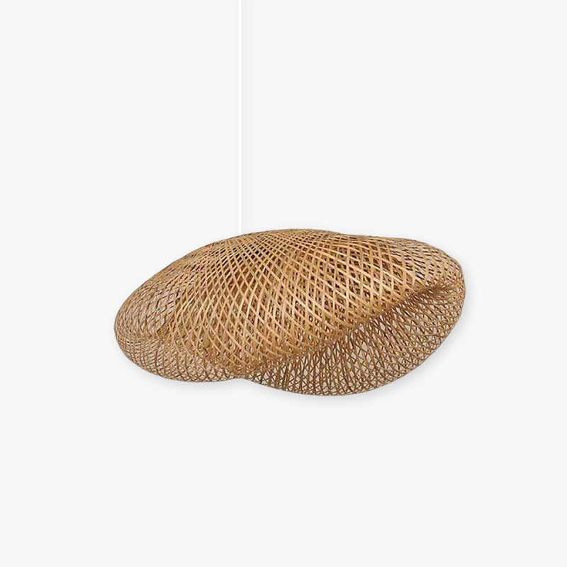 Rinwa Natural Pendant Light for Dining Room/Kitchen Island, Bamboo - Lamp Outdoor