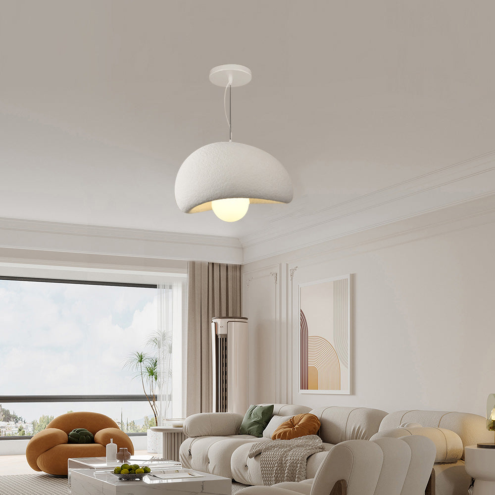 Avi Wabi-Sabi Spherical Cloud Pendant Light - Lamp Outdoor