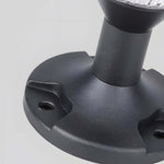 9-In H Waterproof Black Post Solar LED Pier Mount Light - Lamp Outdoor