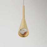 Teardrop Gold Pendant Light - Lamp Outdoor