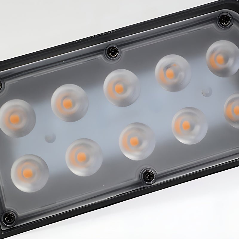 90° Adjustable Intelligent LED Waterproof Black Modern Solar Wall Lights - Lamp Outdoor