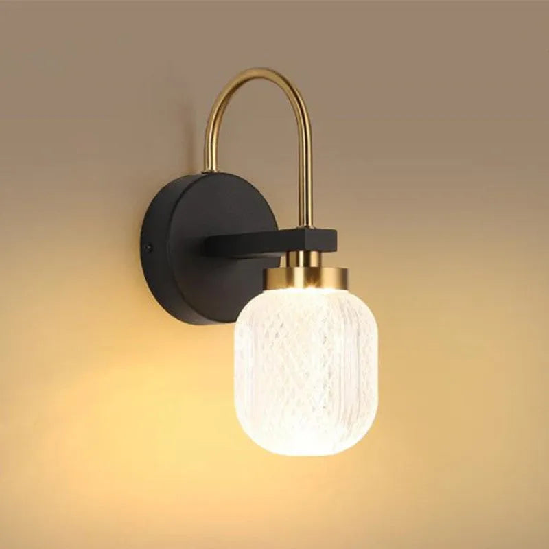 Ardo Modern Metal/Acrylic Wall Lamp, 2 Style - Lamp Outdoor
