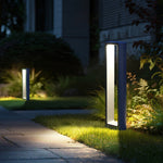 Square LED Garden Outdoor Bollard Light Minimalist Style - Lamp Outdoor