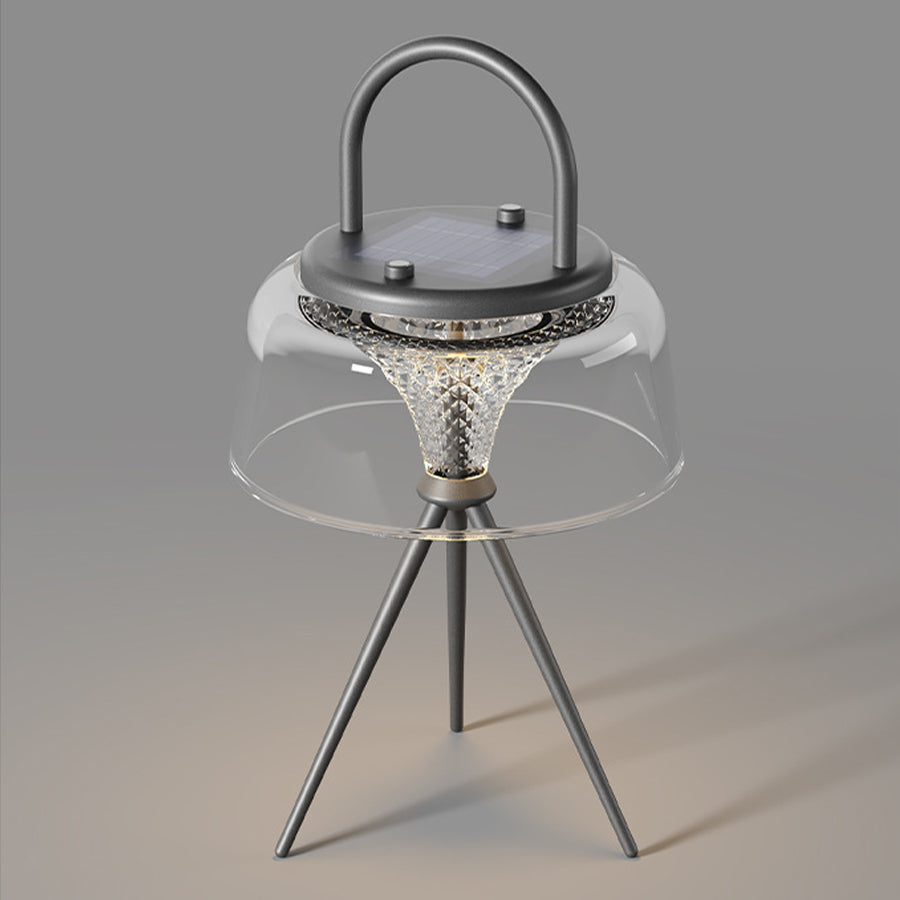 LED Clear Pendant Lights Solar-Powered - Lamp Outdoor