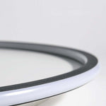 Quasso Flush Mount Ceiling Light Modern LED Round - Lamp Outdoor