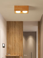 Eliza Minimalist Wood Ceiling Light - Lamp Outdoor