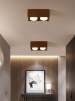 Eliza Minimalist Wood Ceiling Light - Lamp Outdoor