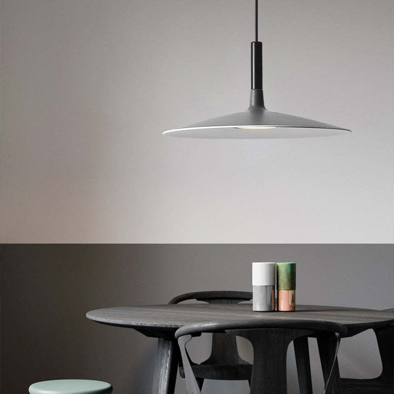 Rava Pendant Light Pan, Plate Shape Modern Design - Lamp Outdoor