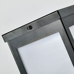 Remote-Controlled Industrial Solar Bollard Lights Waterproof & Square Outdoor Lighting - Lamp Outdoor