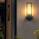 Modern Minimalist Round Stainless Steel Outdoor Light – Wall & Post Installation Options - Lamp Outdoor