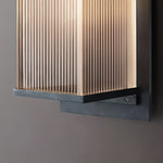 Rectangular Waterproof LED 3w Modern Outdoor Solar Wall Sconces Lighting - Lamp Outdoor