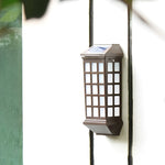 Solar LED Light-controlled Motion Sensor Modern Outdoor Wall Lamp - Lamp Outdoor