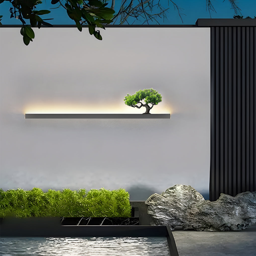 Waterproof Strip Landscape Decorative Modern Outdoor Wall Lights Sconces - Lamp Outdoor