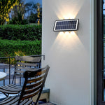 Rectangular Up and Down Lights LED Waterproof Black Modern Wall Lamp - Lamp Outdoor