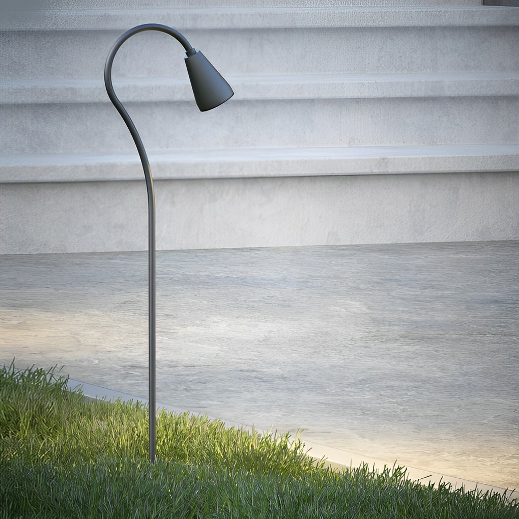 Arched Gooseneck Pathway Lights Waterproof LED COB Outdoor Lighting - Lamp Outdoor