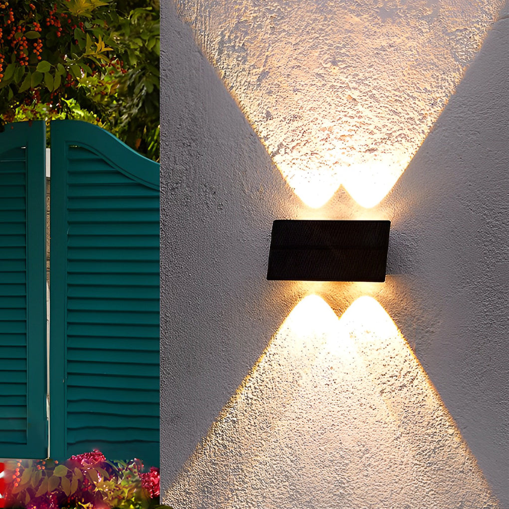 Rectangular Up and Down Light LED Waterproof Modern Wall Washer Lights - Lamp Outdoor