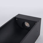 Modern 5W LED Black Outdoor Lawn Light with Open Front & Energy-Efficient - Lamp Outdoor