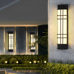 Retro Rectangular Waterproof LED Black Traditional Outdoor Wall Lamp - Lamp Outdoor