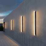 Long Acrylic LED Solar Outdoor Wall Light Waterproof Linear Wall Mounted Lighting - Lamp Outdoor