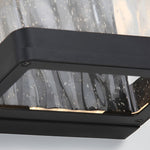 Waterproof Creative Glass LED Black Modern Outdoor Wall Sconce Lighting - Lamp Outdoor