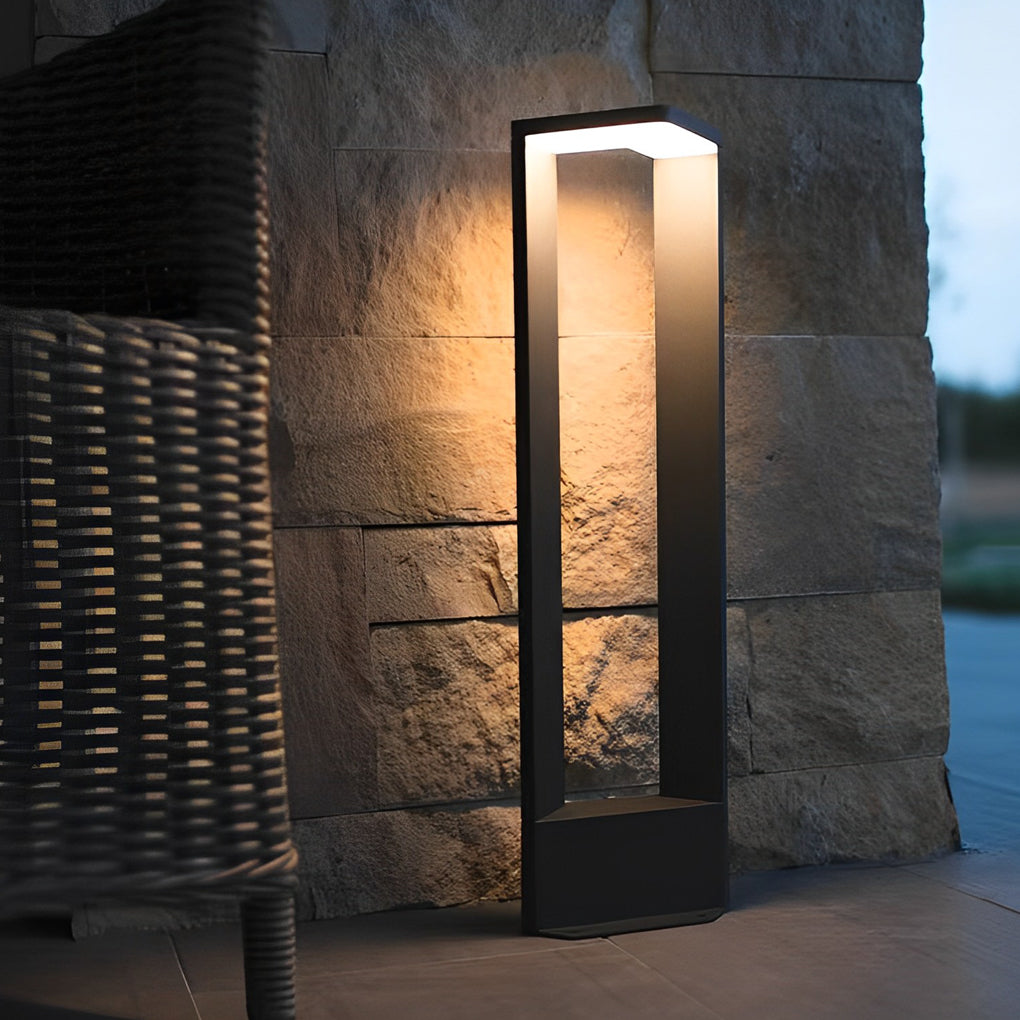 Sleek Linear 12W LED Pathway Light Minimalist Outdoor Landscape Lamp - Lamp Outdoor