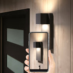 Square Waterproof LED Up and Down Lights Modern Outdoor Wall Lamp Wall Sconce Lighting - Lamp Outdoor