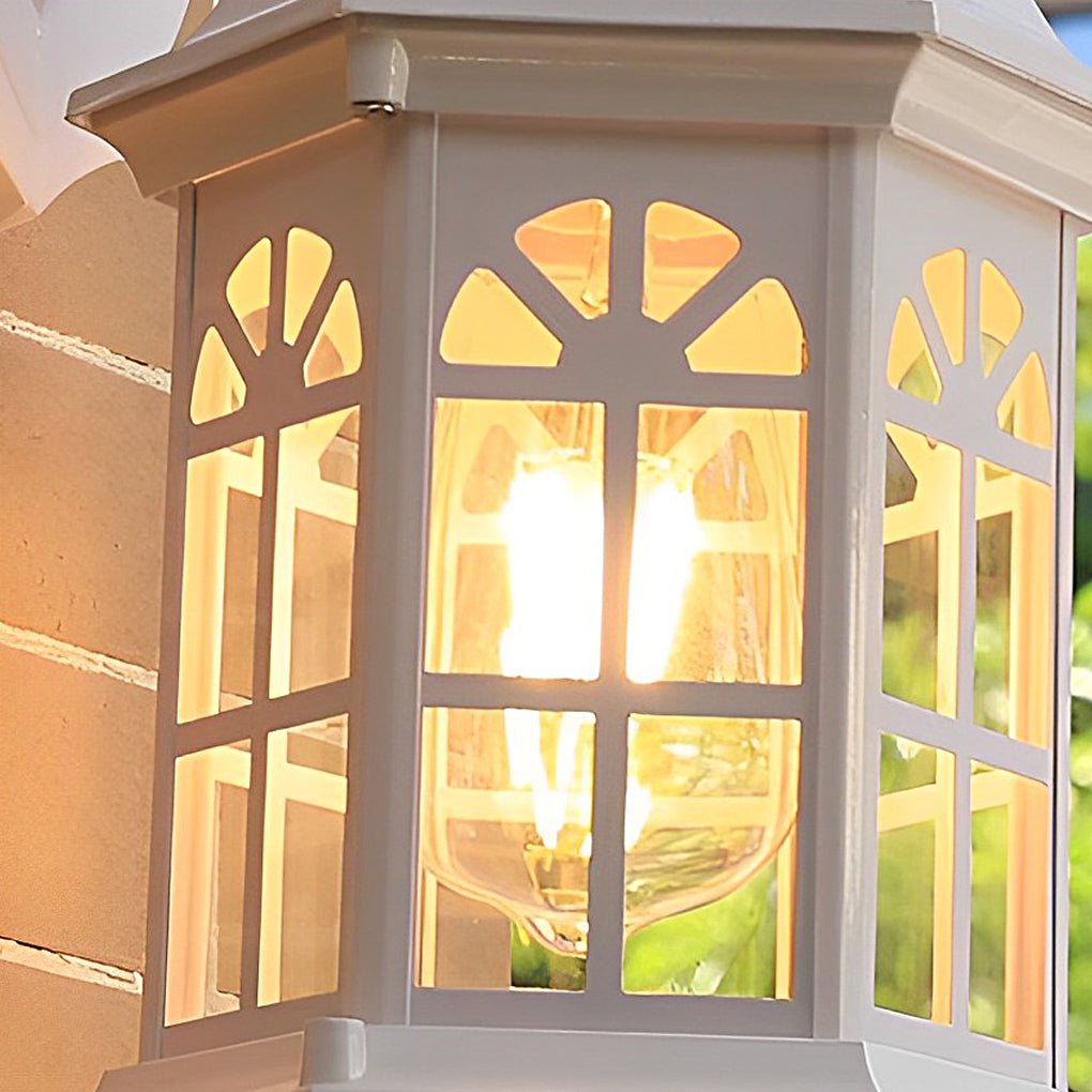 Waterproof Aluminum Alloy Glass LED European Style Outdoor Wall Lights - Lamp Outdoor