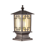Pillar Light Fixtures Waterproof Three Color Temperature Adjustable - Lamp Outdoor