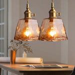 Zina Pendant Light Glass&Brass - Lamp Outdoor