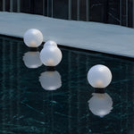 Acrylic Moon-Shaped Round Landscape Lighting Waterproof Modern Style - Lamp Outdoor