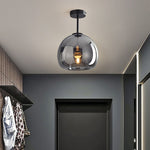 Rhea Glass Semi-Flush Mount Ceiling Light/Pendant Light - Lamp Outdoor