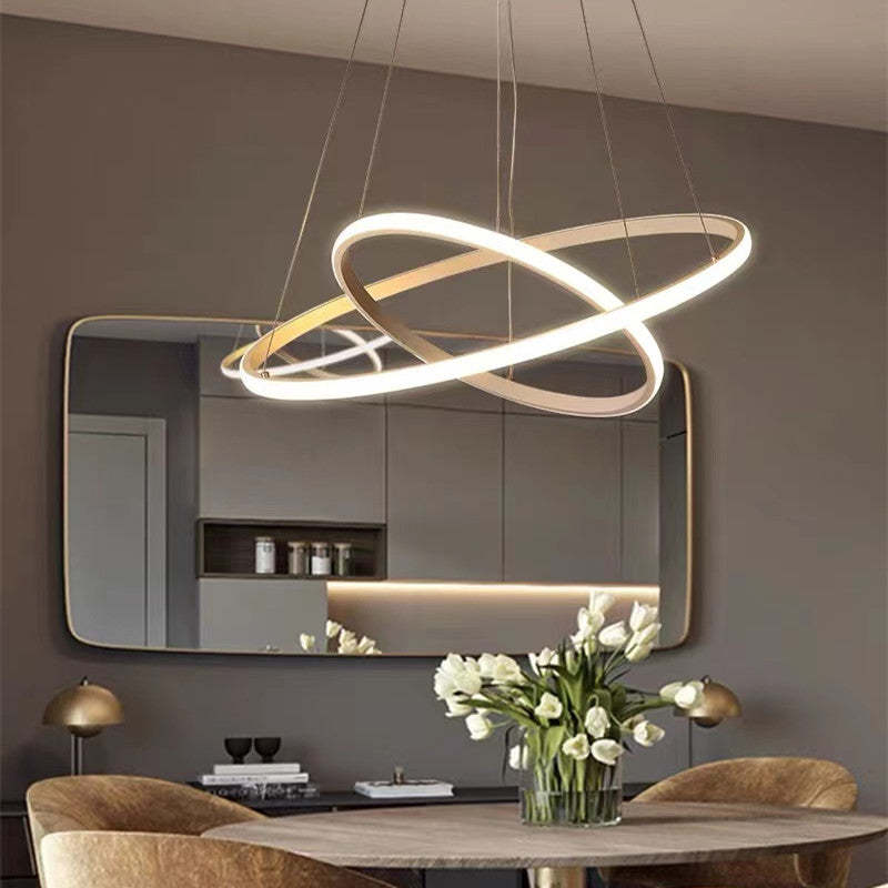 Zin Modern Ring Pendant Light, 2/3/4 Rings - Lamp Outdoor