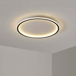 Quasso Flush Mount Ceiling Light Modern LED Round - Lamp Outdoor