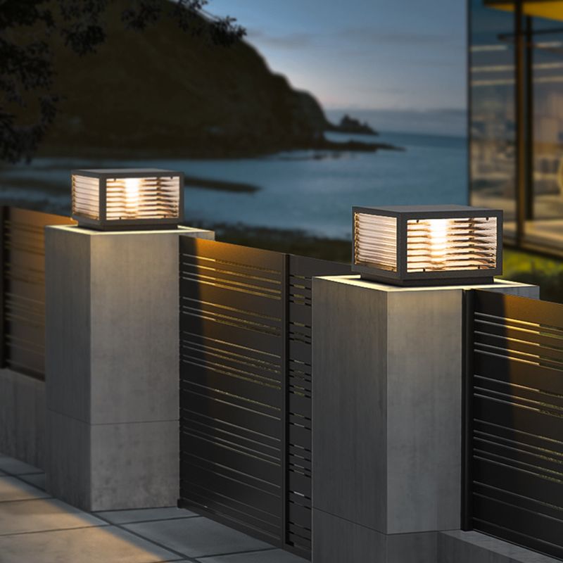 Vetra Vintage Metal LED Outdoor Light Post - Lamp Outdoor