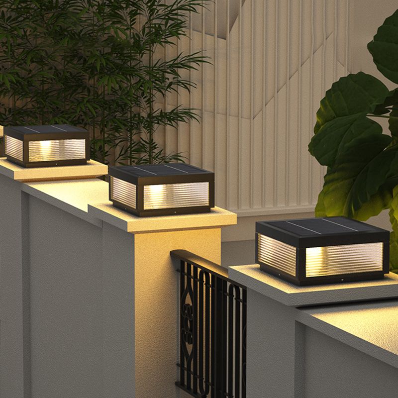 Vetra Vintage Metal LED Outdoor Light Post - Lamp Outdoor