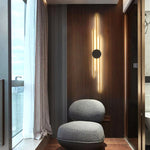Saela Modern Linear 2 Colour Metal Wall Lamp - Lamp Outdoor