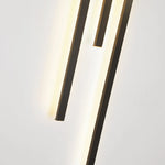 Saela Modern Linear 2 Colour Metal Wall Lamp - Lamp Outdoor