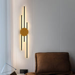 Saela Modern Linear 2 Colour Metal Wall Lamp - Lamp Outdoor