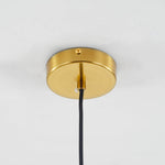 June Glass Globe Pendant Light Clear &Amber - Lamp Outdoor